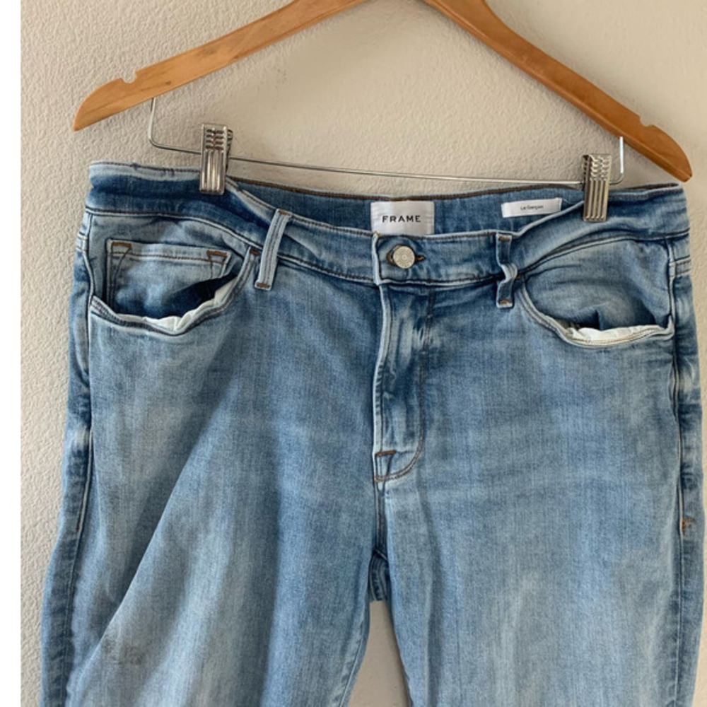 FRAME L'Homme Skinny In Baytown Rips - Picture 2 of 10